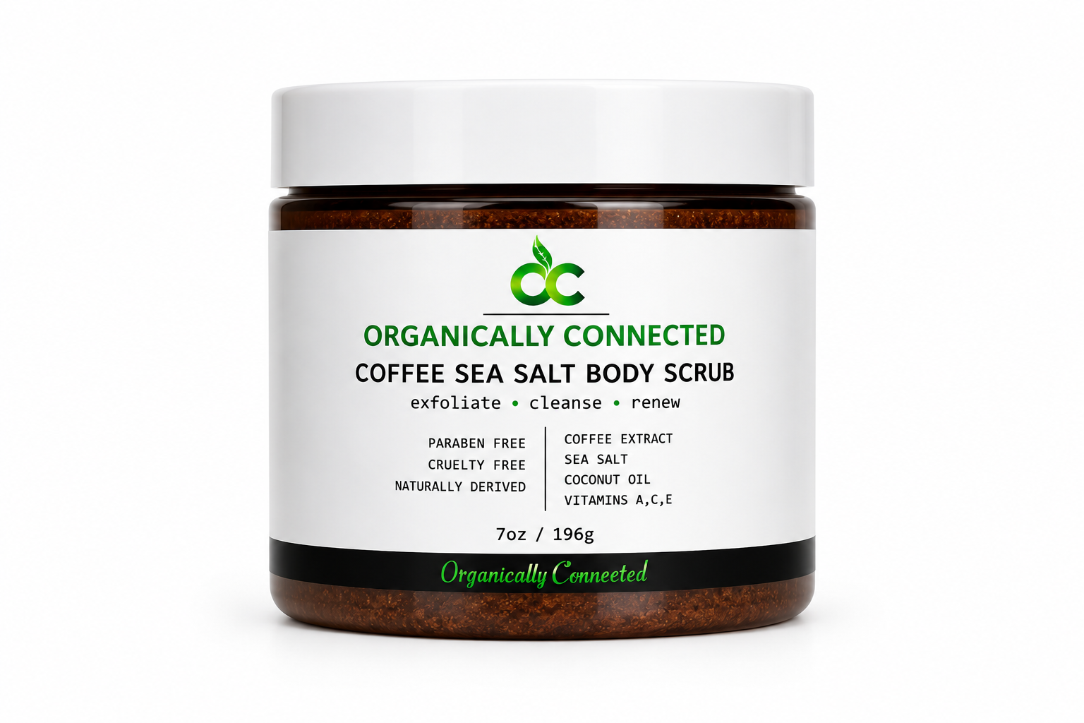 Coffee Sea Salt Body Scrub